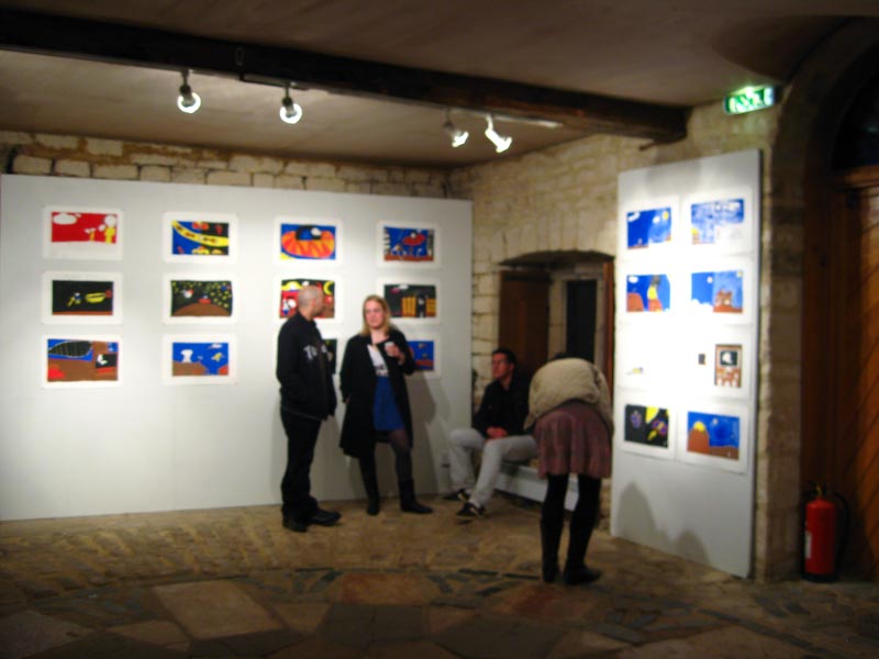 the exhibition in ruskin mill, gloucestershire, uk - 2009